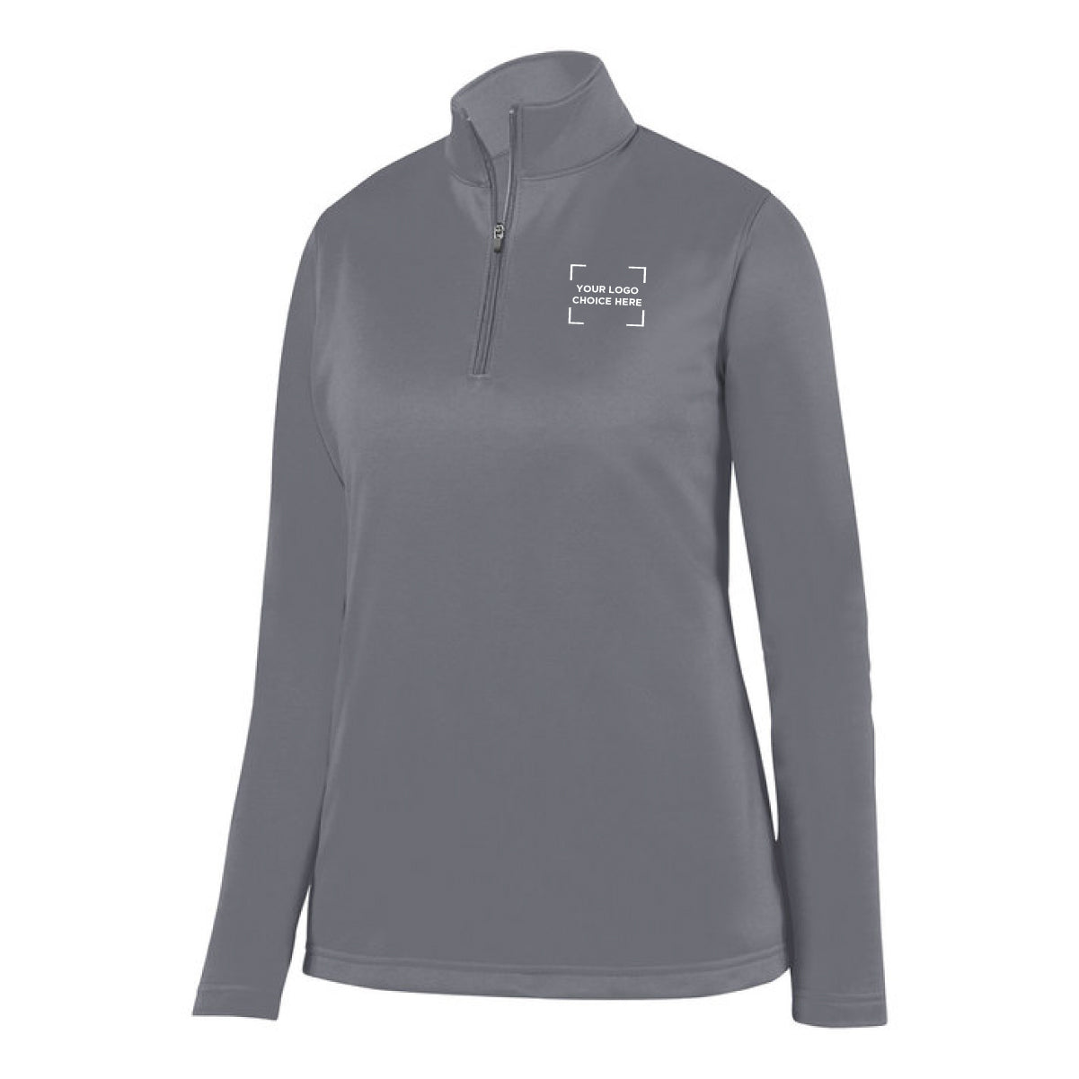 Ladies' Augusta Wicking Fleece Quarter-Zip Pullover