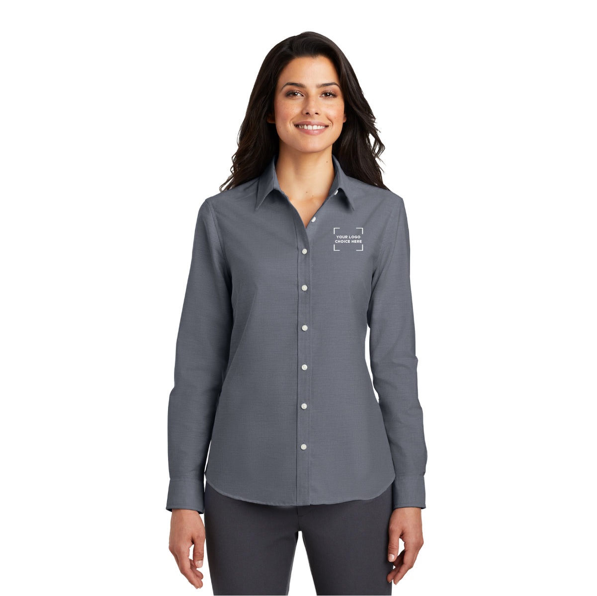 Port Authority® Ladies SuperPro™ Oxford Shirt